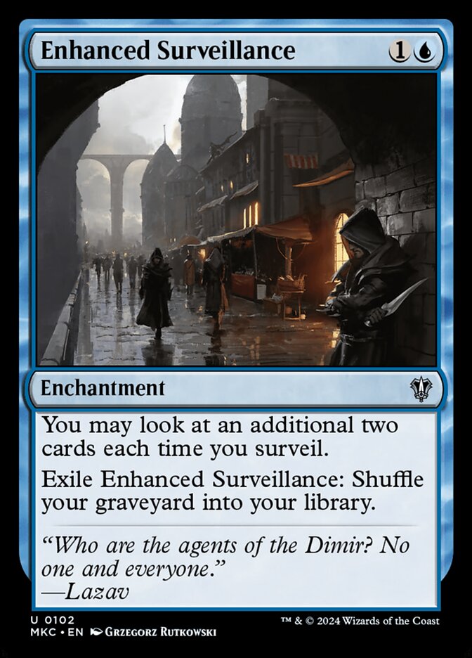 Enhanced Surveillance card front