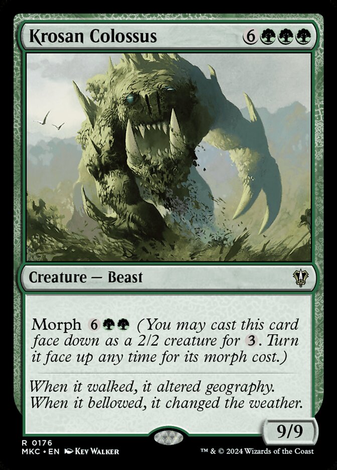 Krosan Colossus card front
