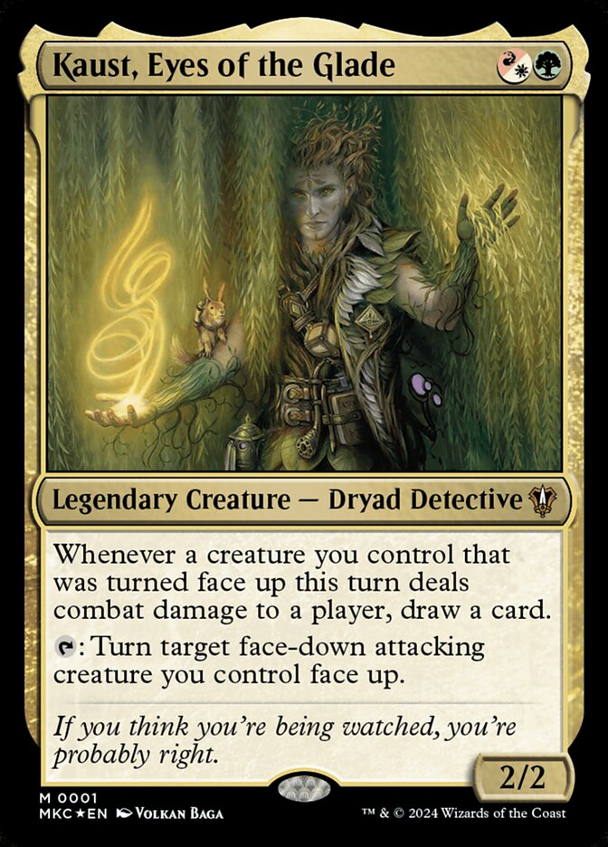 Kaust, Eyes of the Glade card front