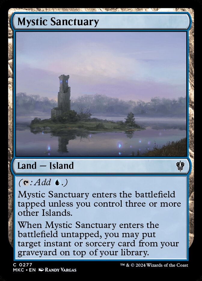 Mystic Sanctuary card front