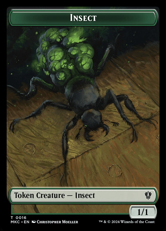 Insect card front