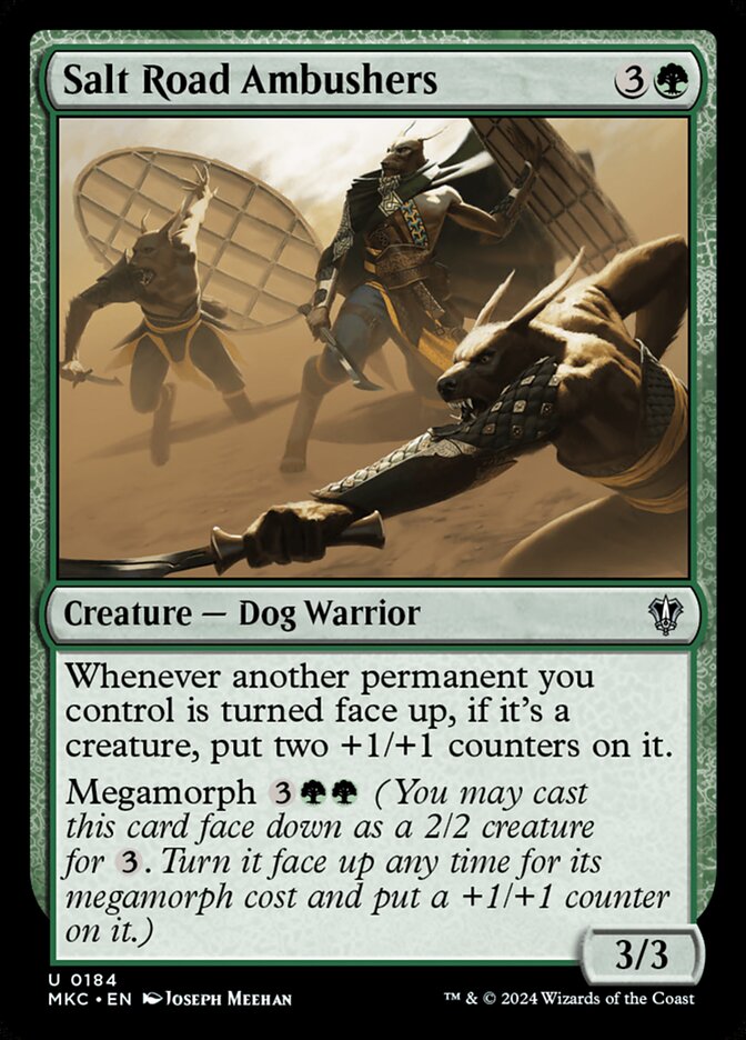 Salt Road Ambushers card front