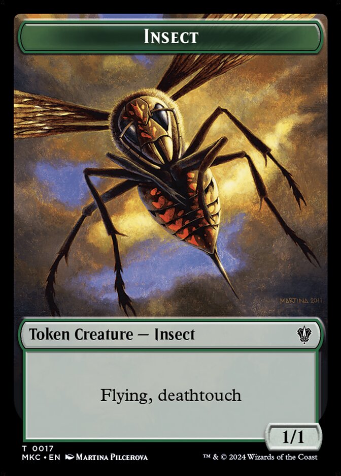Insect card front