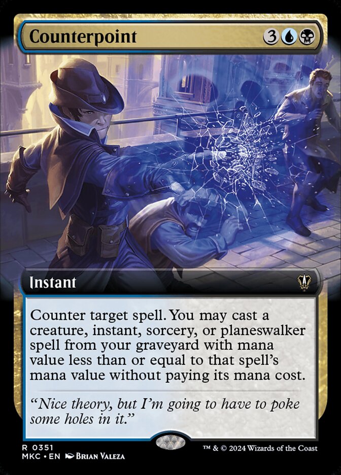 Counterpoint card front