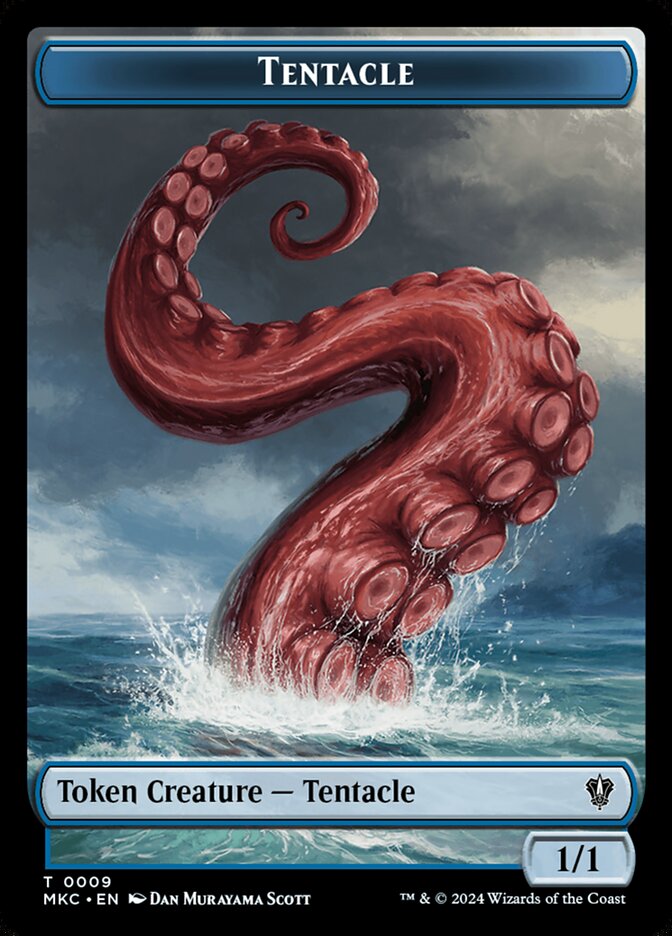 Tentacle card front