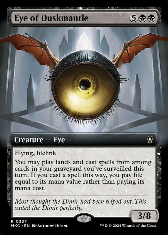 Eye of Duskmantle card front