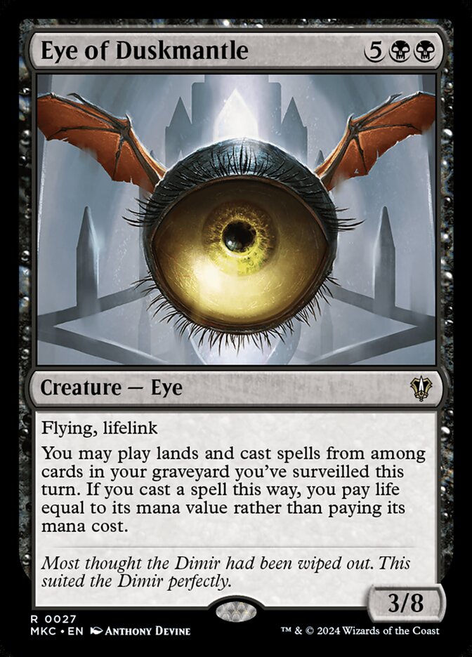 Eye of Duskmantle card front
