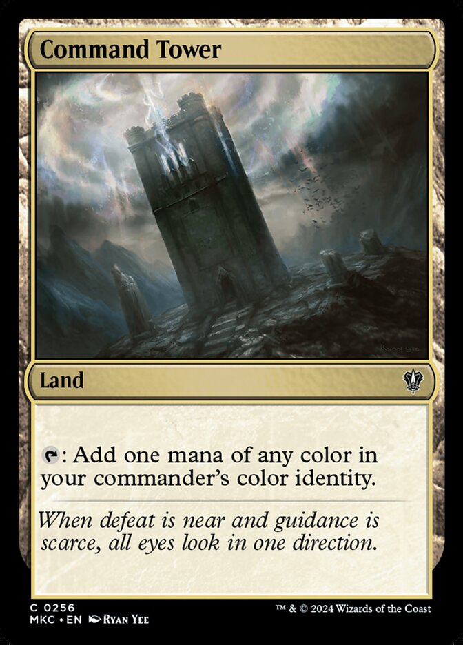 Command Tower card front