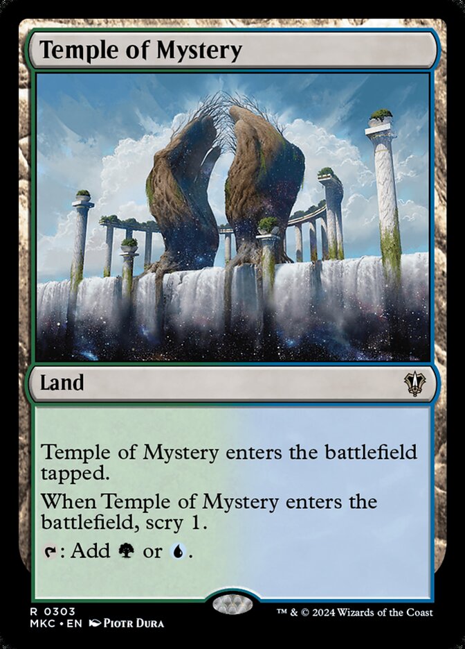 Temple of Mystery card front