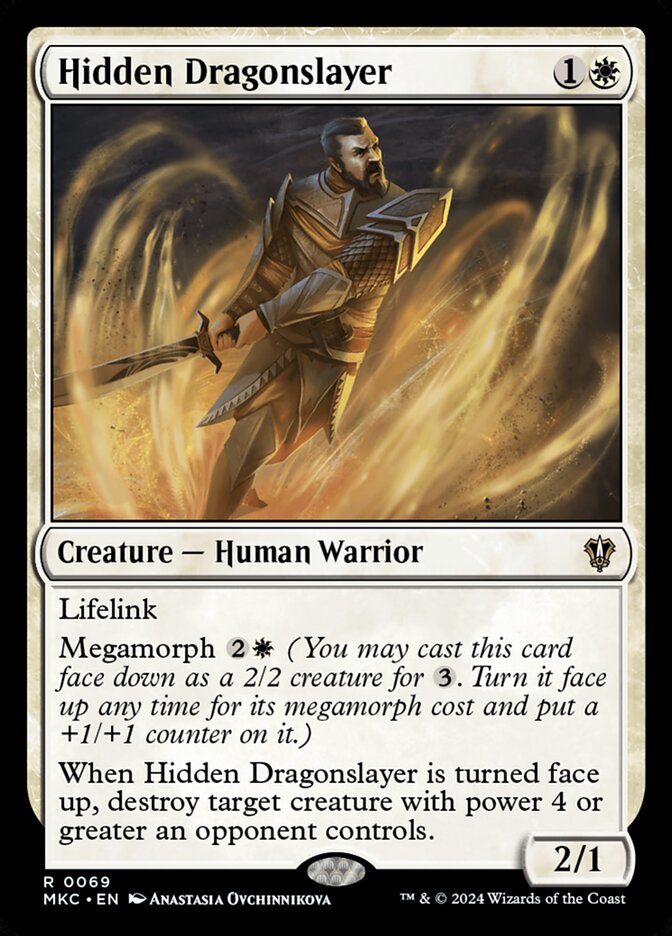 Hidden Dragonslayer card front