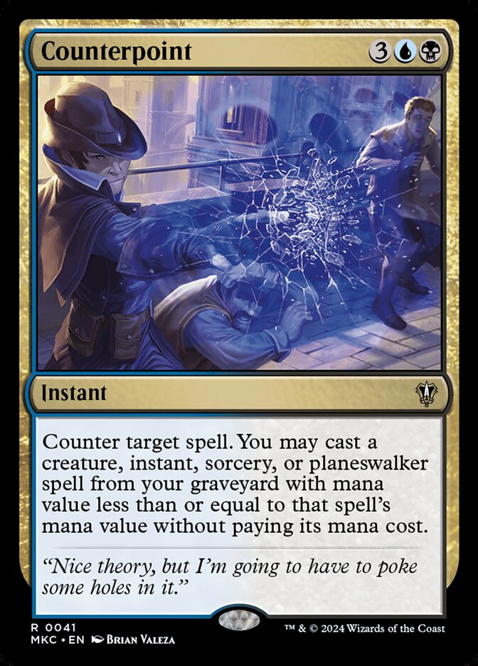 Counterpoint card front