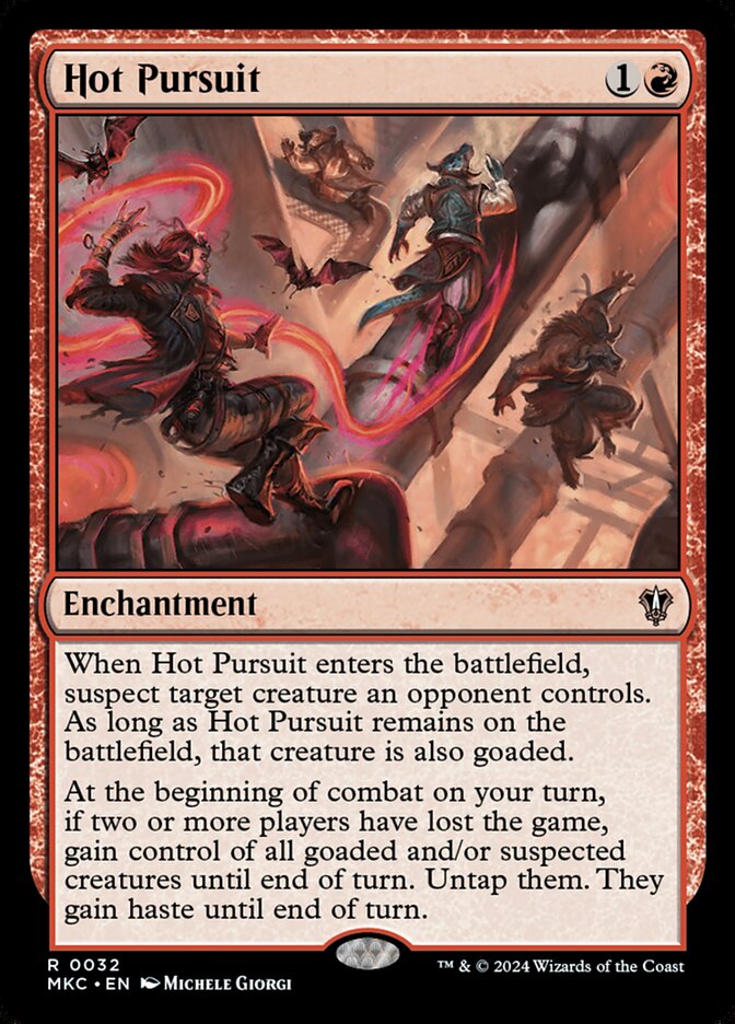 Hot Pursuit card front