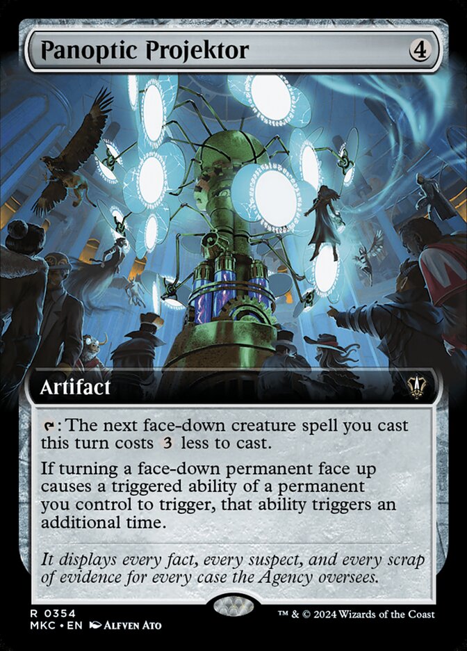 Panoptic Projektor card front