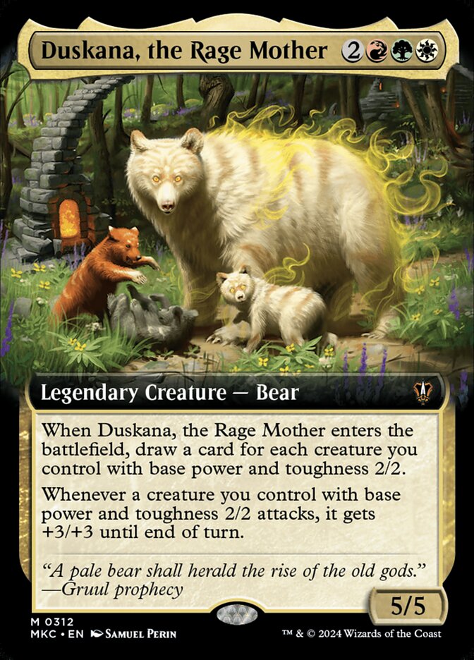 Duskana, the Rage Mother card front