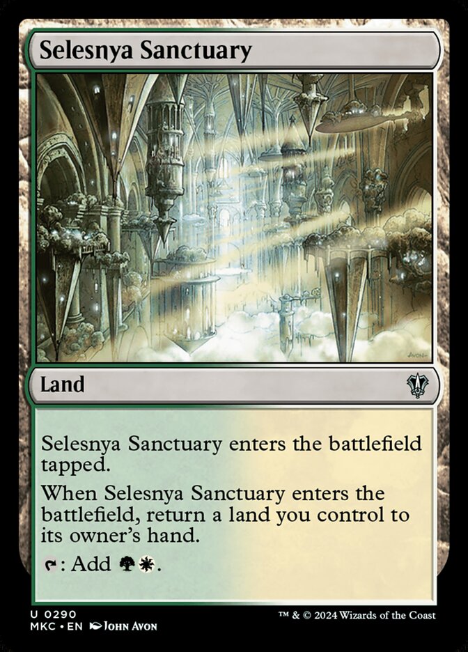 Selesnya Sanctuary card front