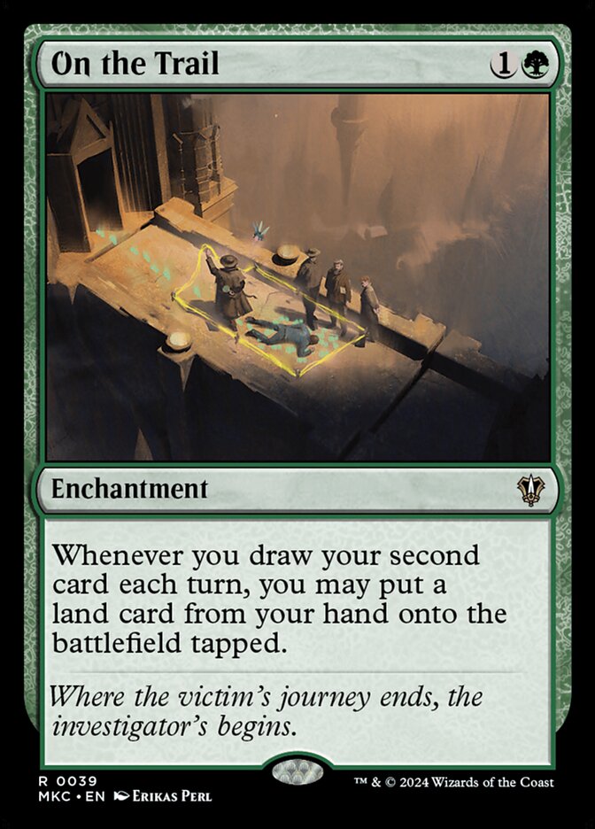 On the Trail card front