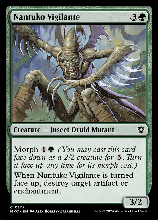 Nantuko Vigilante card front