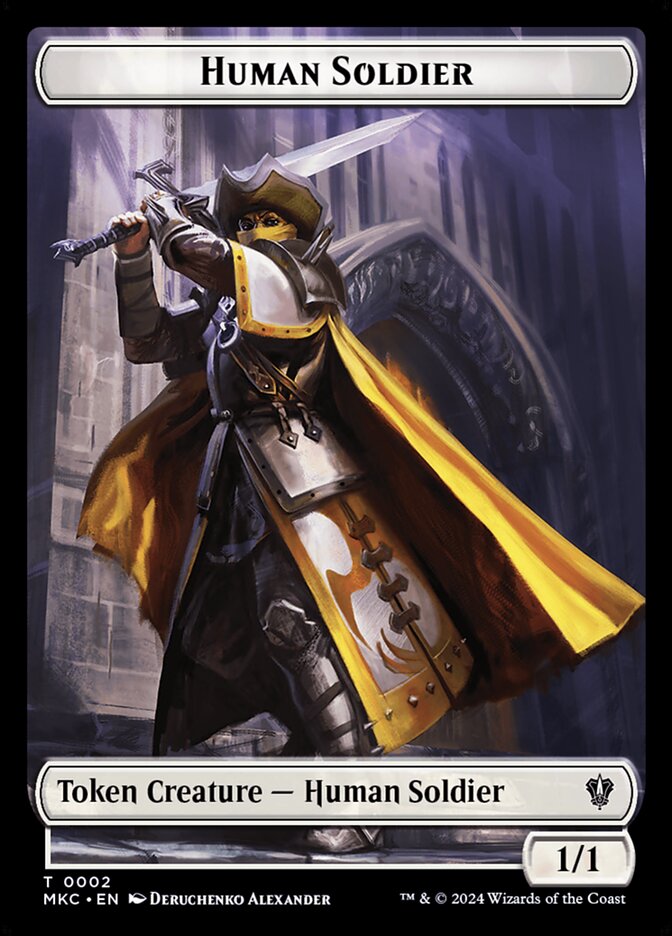 Human Soldier card front