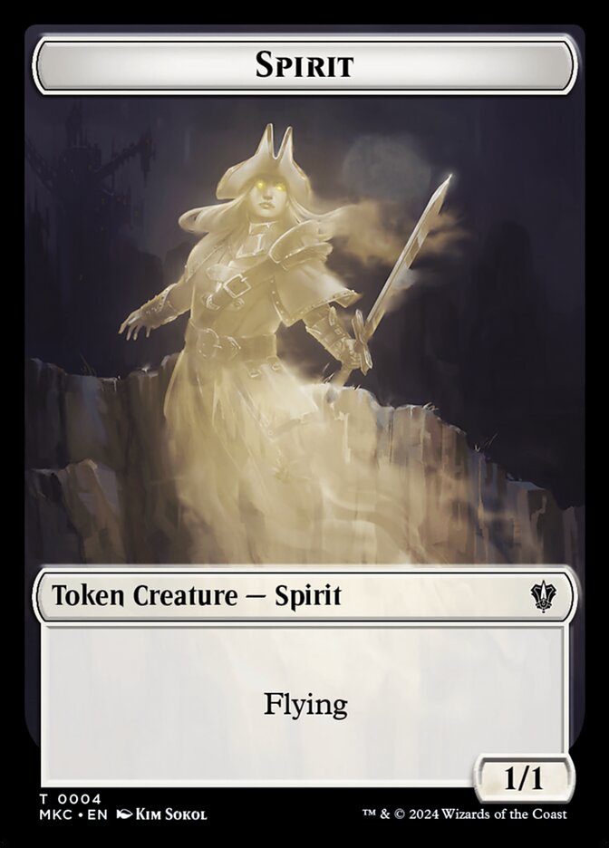 Spirit card front
