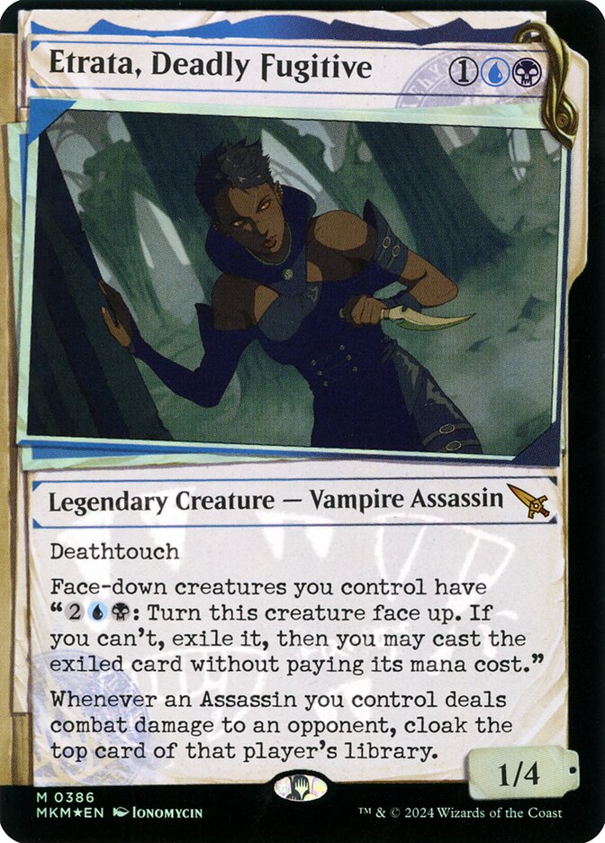 Etrata, Deadly Fugitive card front