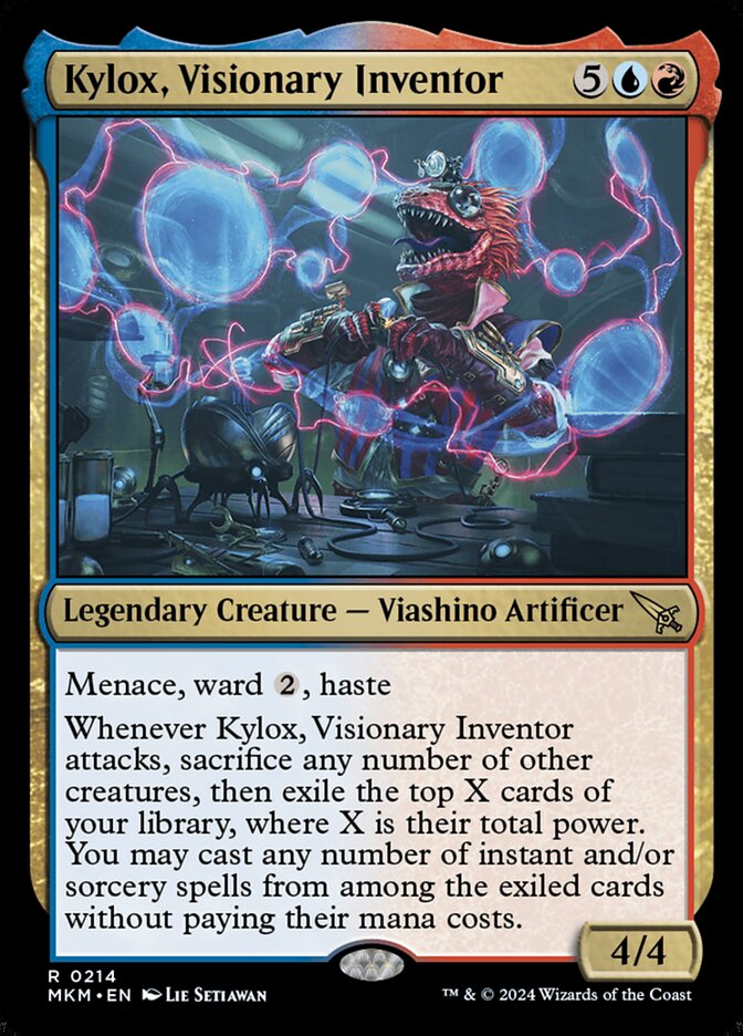 Kylox, Visionary Inventor card front
