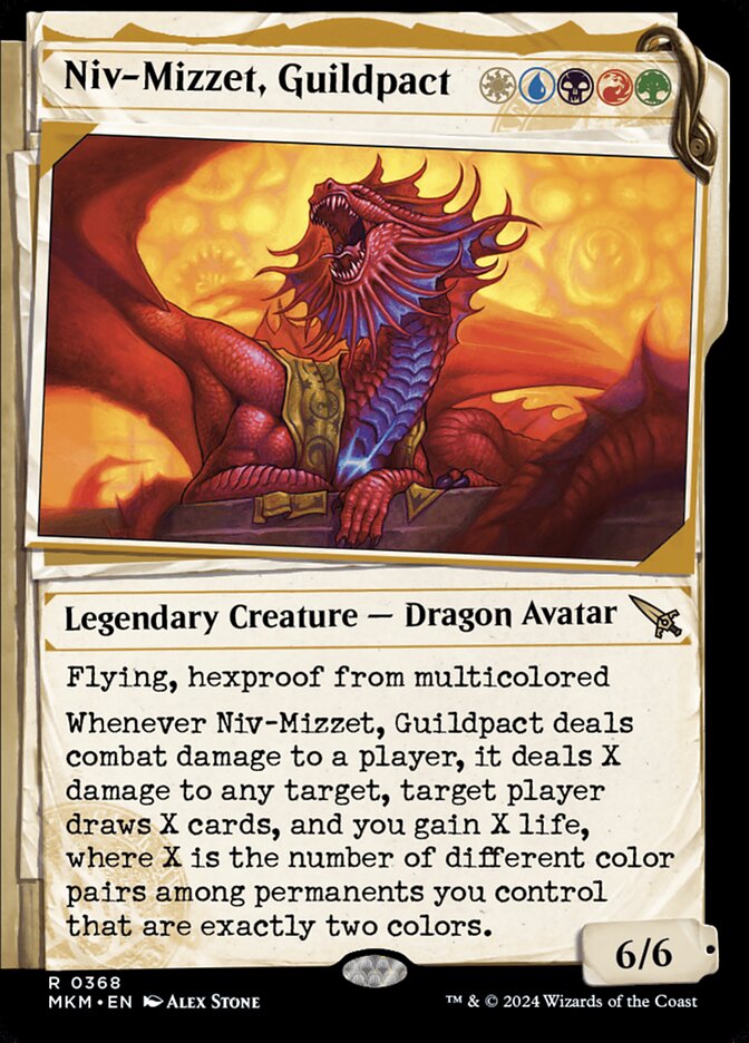 Niv-Mizzet, Guildpact card front