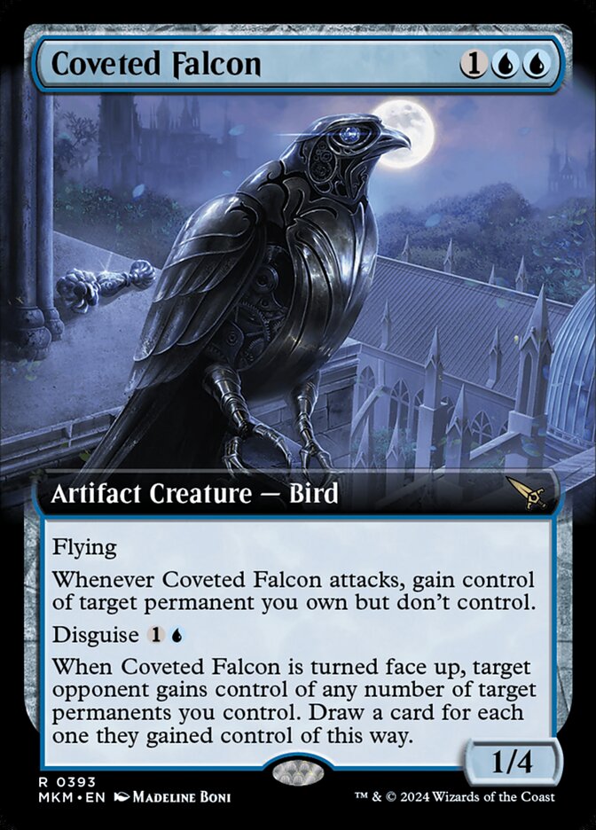 Coveted Falcon card front