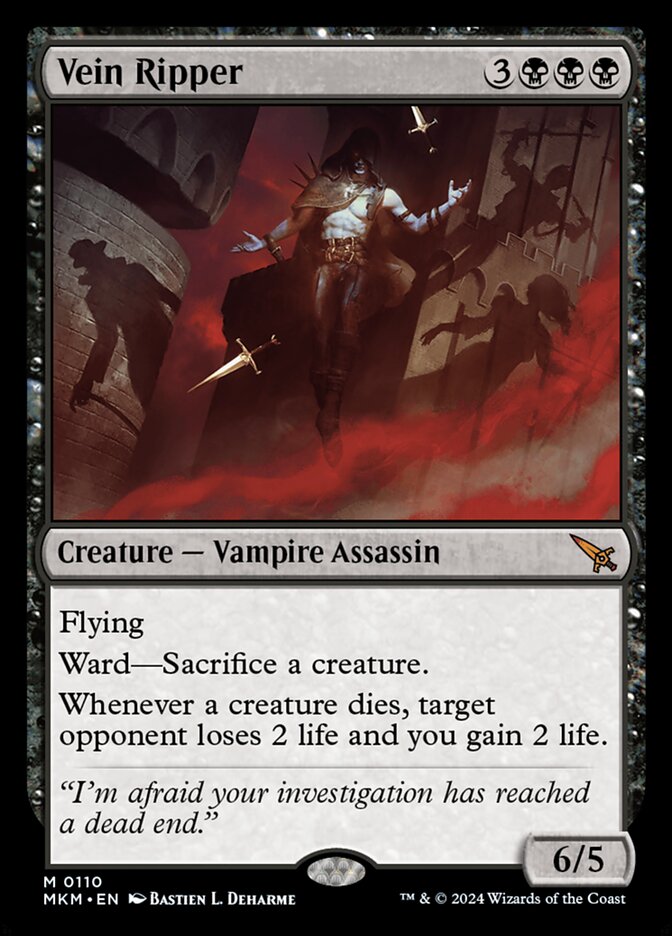 Vein Ripper card front