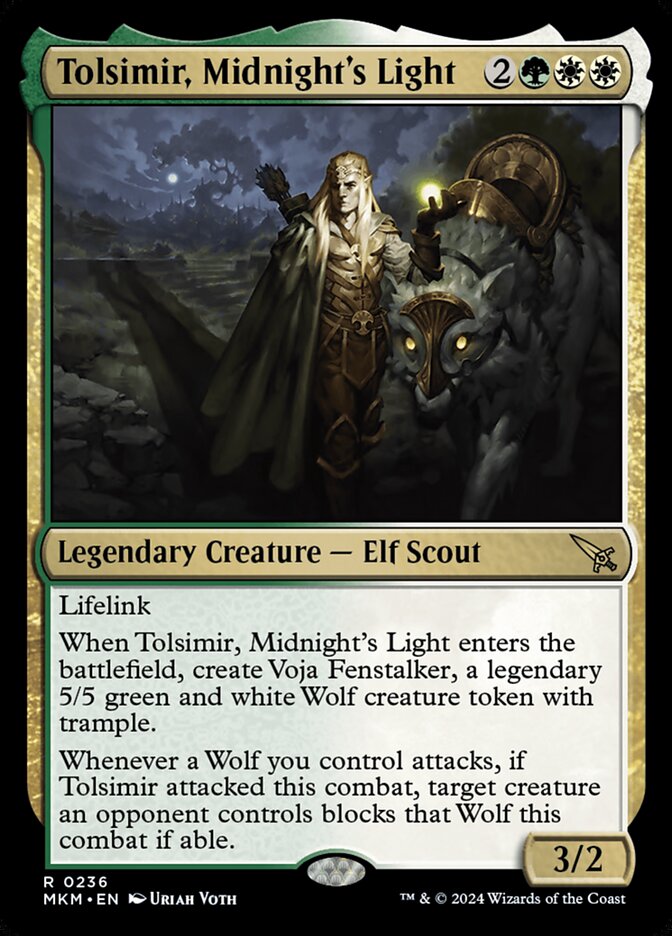 Tolsimir, Midnight's Light card front