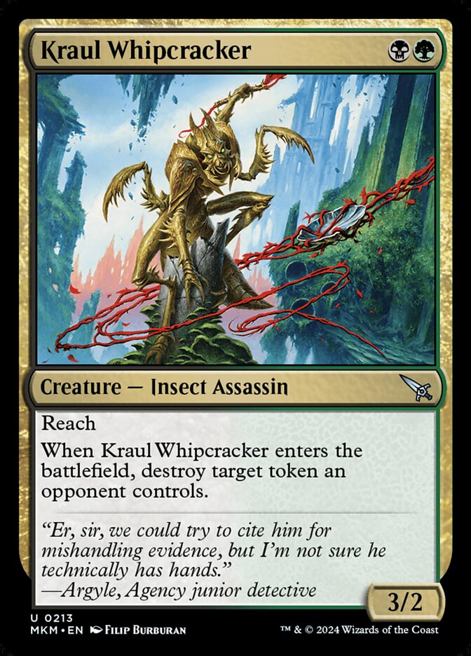 Kraul Whipcracker card front