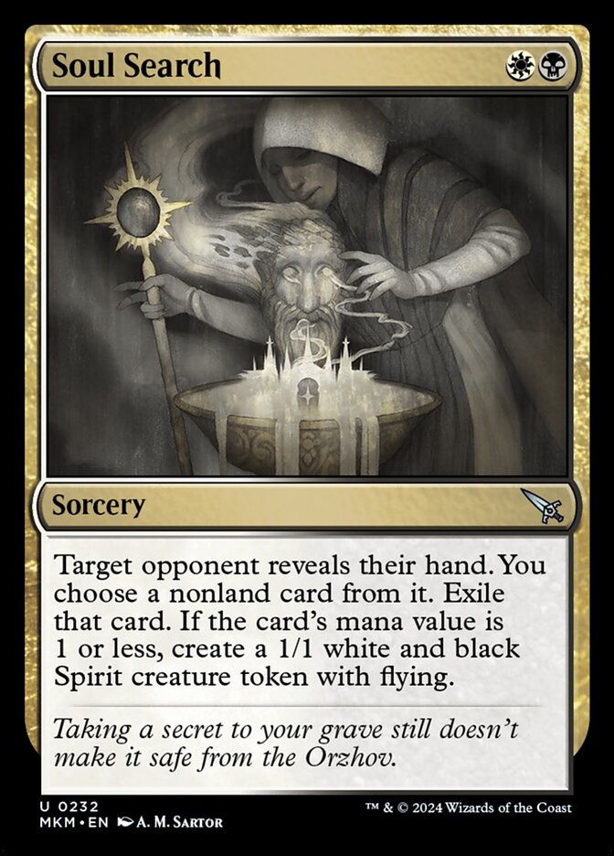 Soul Search card front
