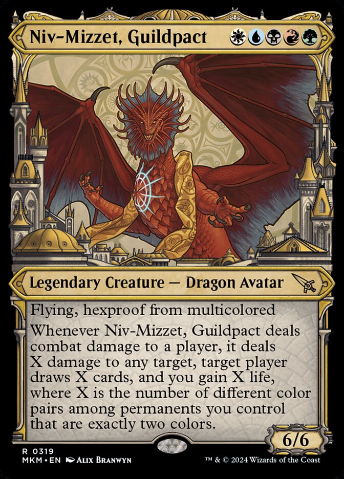 Niv-Mizzet, Guildpact card front