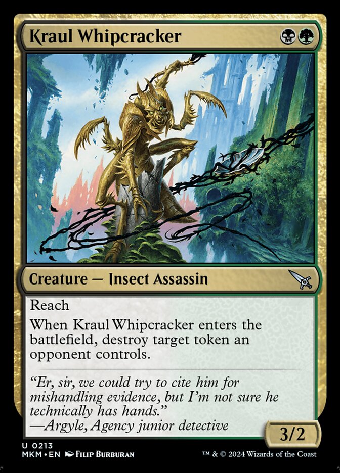 Kraul Whipcracker card front