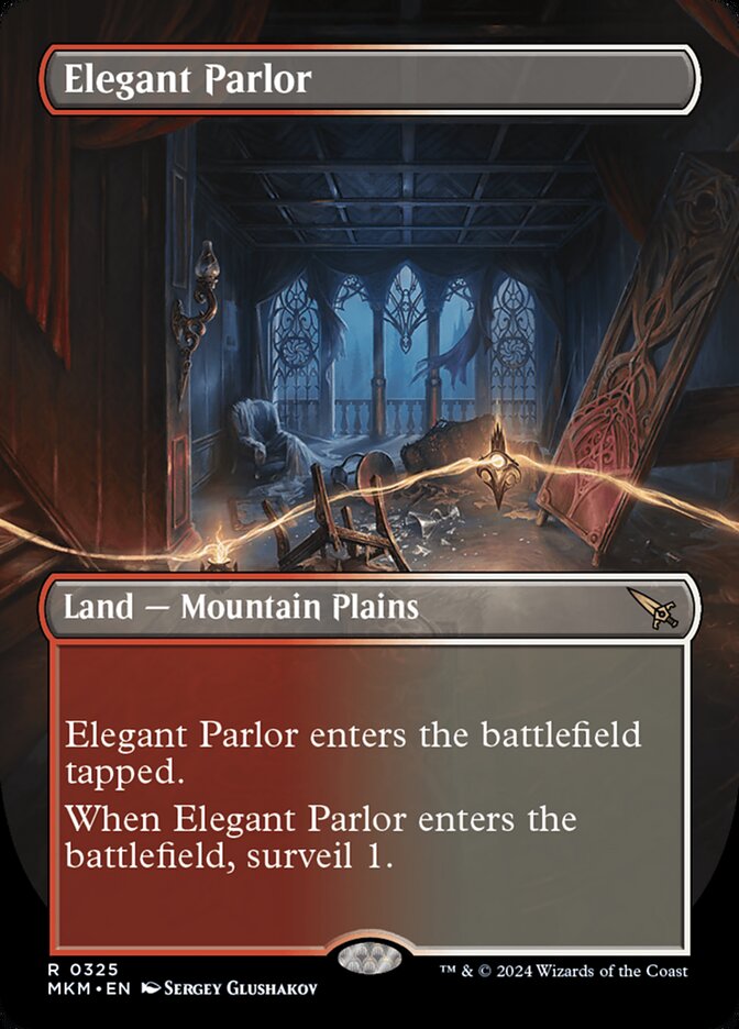 Elegant Parlor card front
