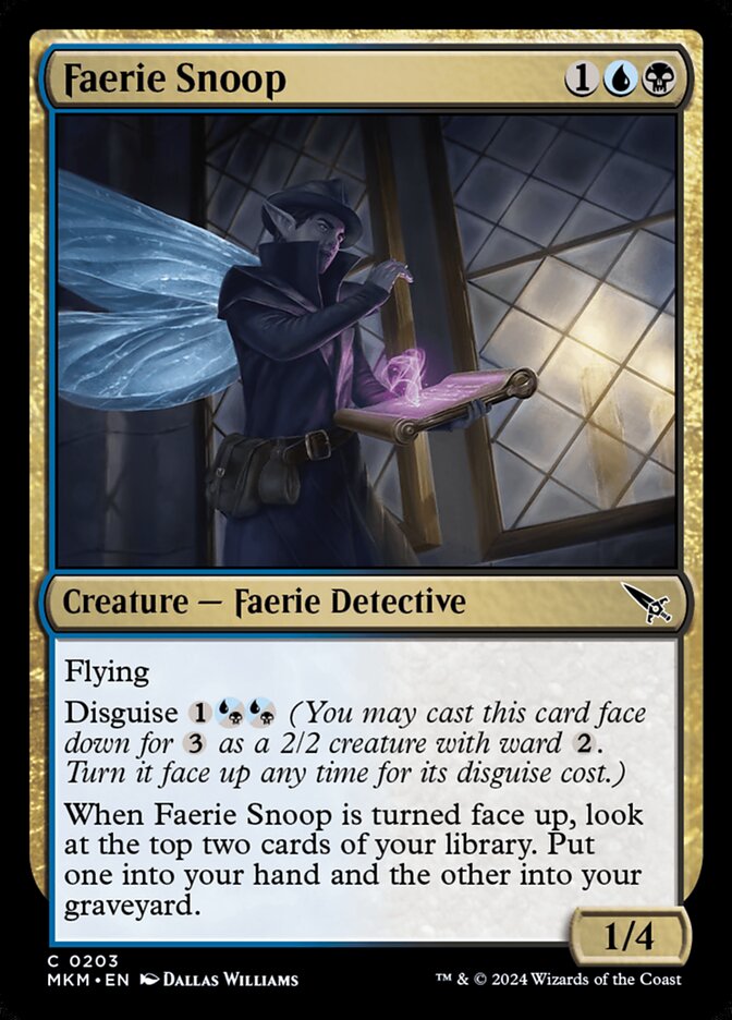 Faerie Snoop card front