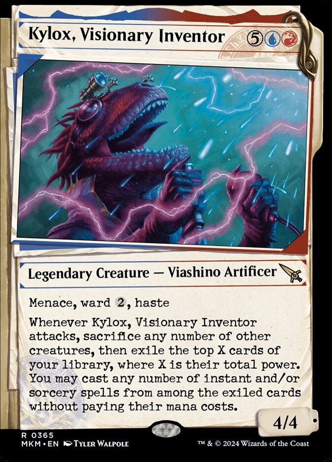 Kylox, Visionary Inventor card front