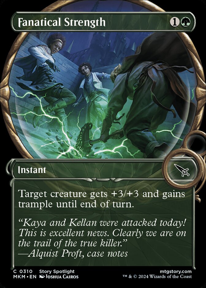 Fanatical Strength card front