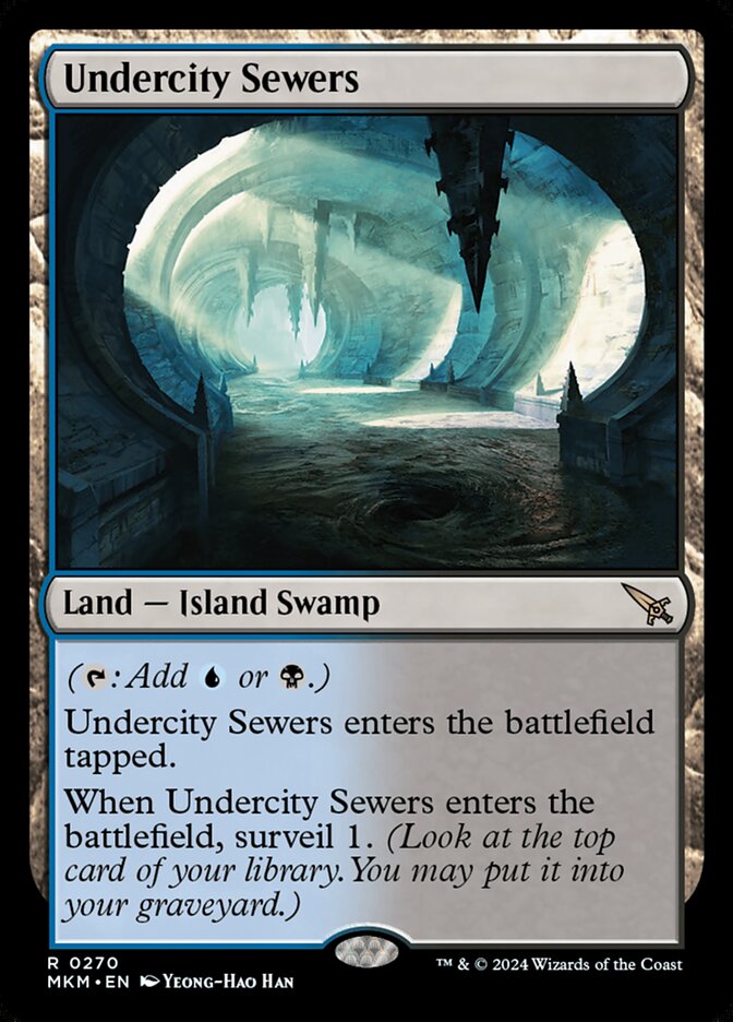 Undercity Sewers card front