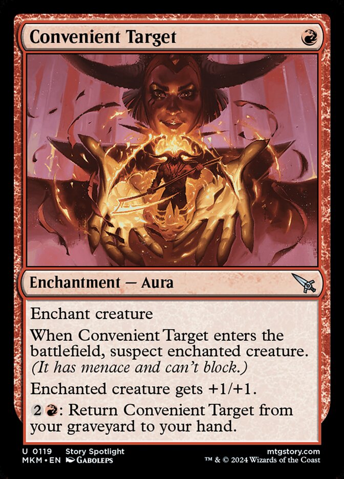 Convenient Target card front