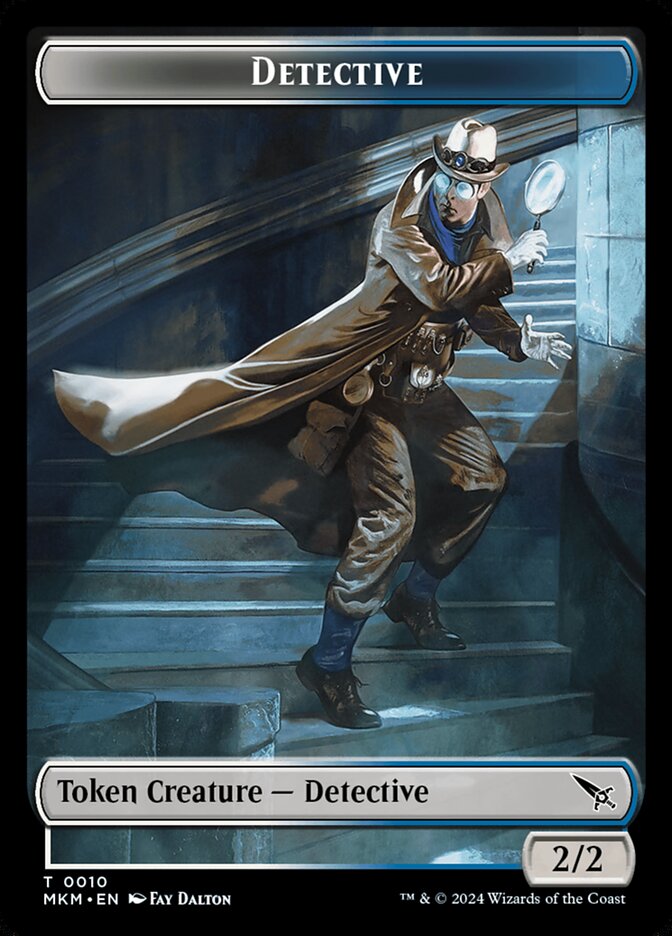 Detective card front