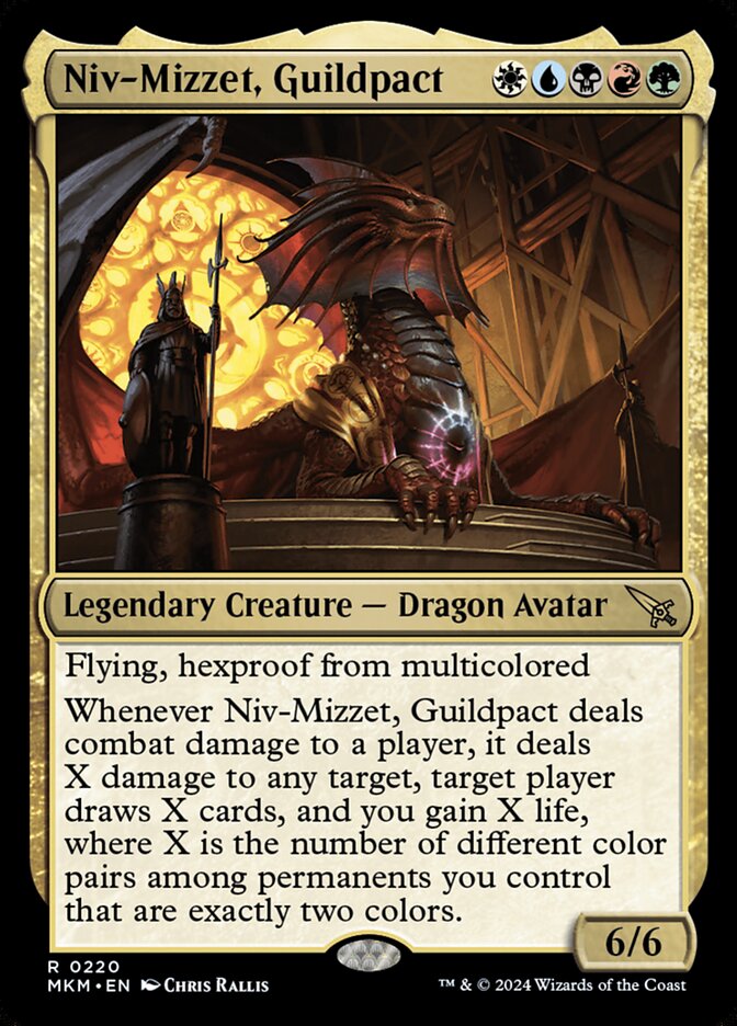 Niv-Mizzet, Guildpact card front