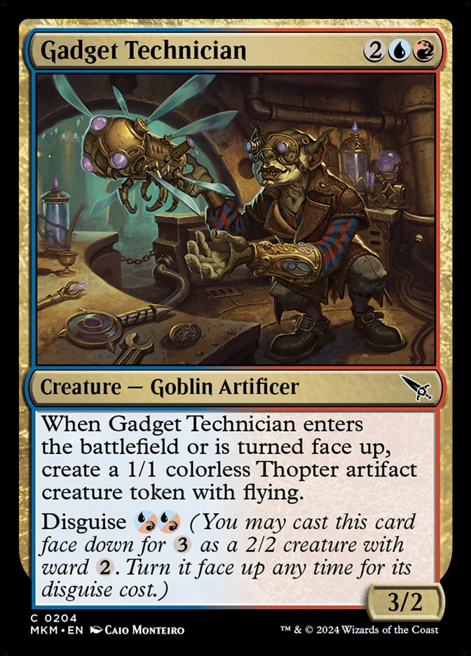 Gadget Technician card front
