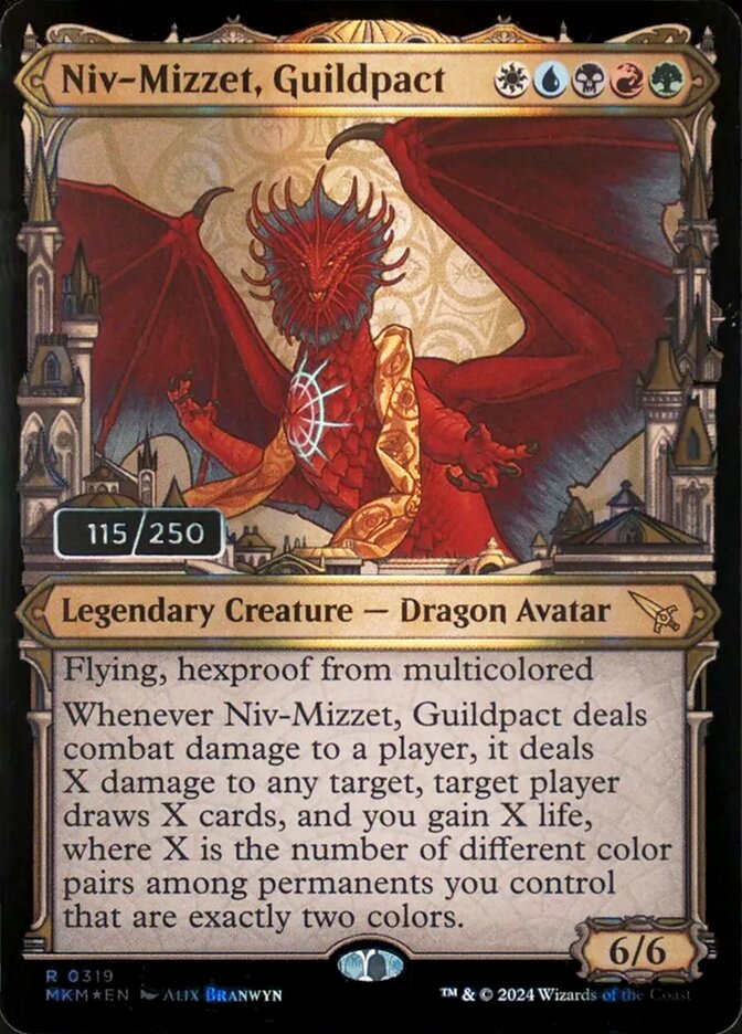 Niv-Mizzet, Guildpact card front