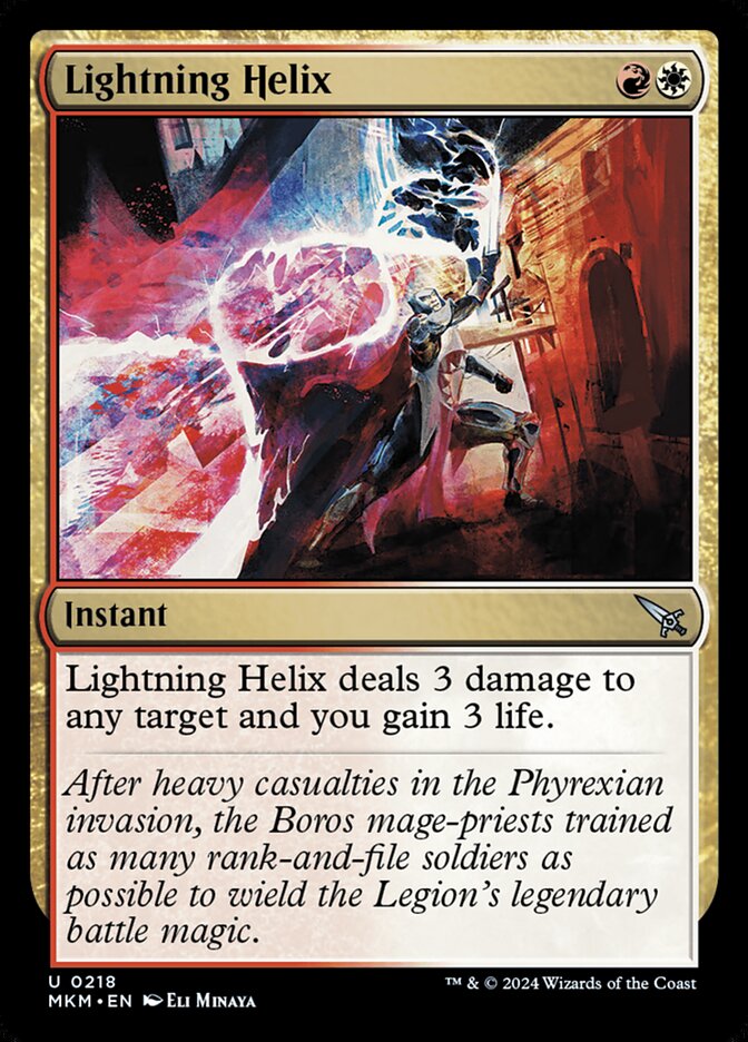 Lightning Helix card front