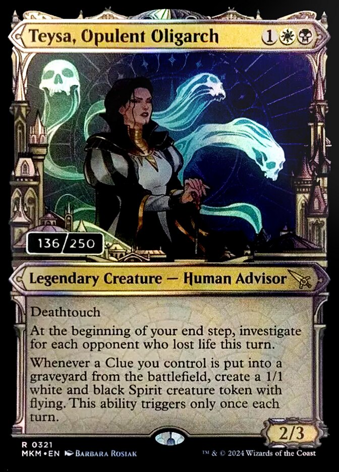 Teysa, Opulent Oligarch card front