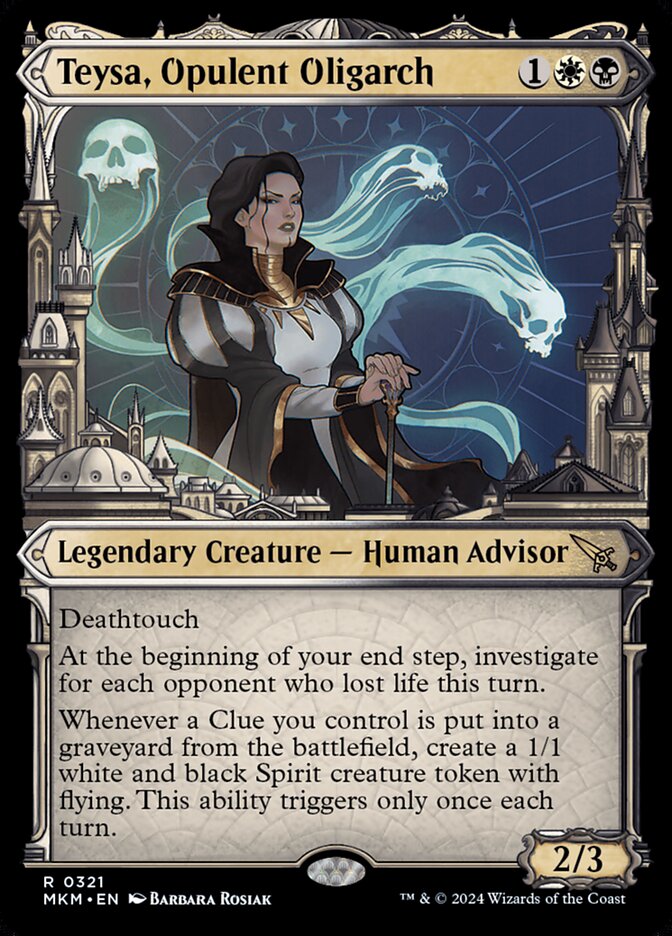 Teysa, Opulent Oligarch card front