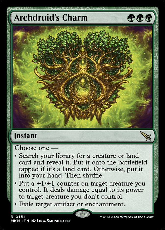 Archdruid's Charm card front