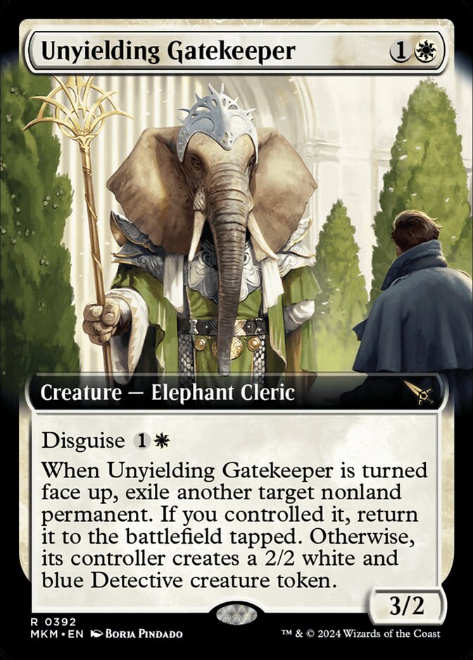 Unyielding Gatekeeper card front