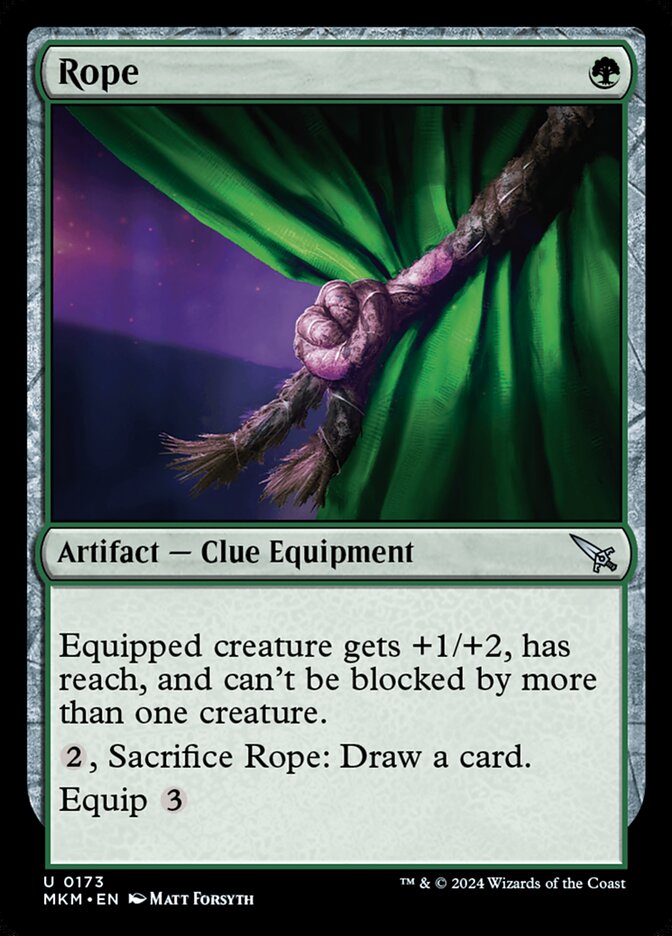 Rope card front