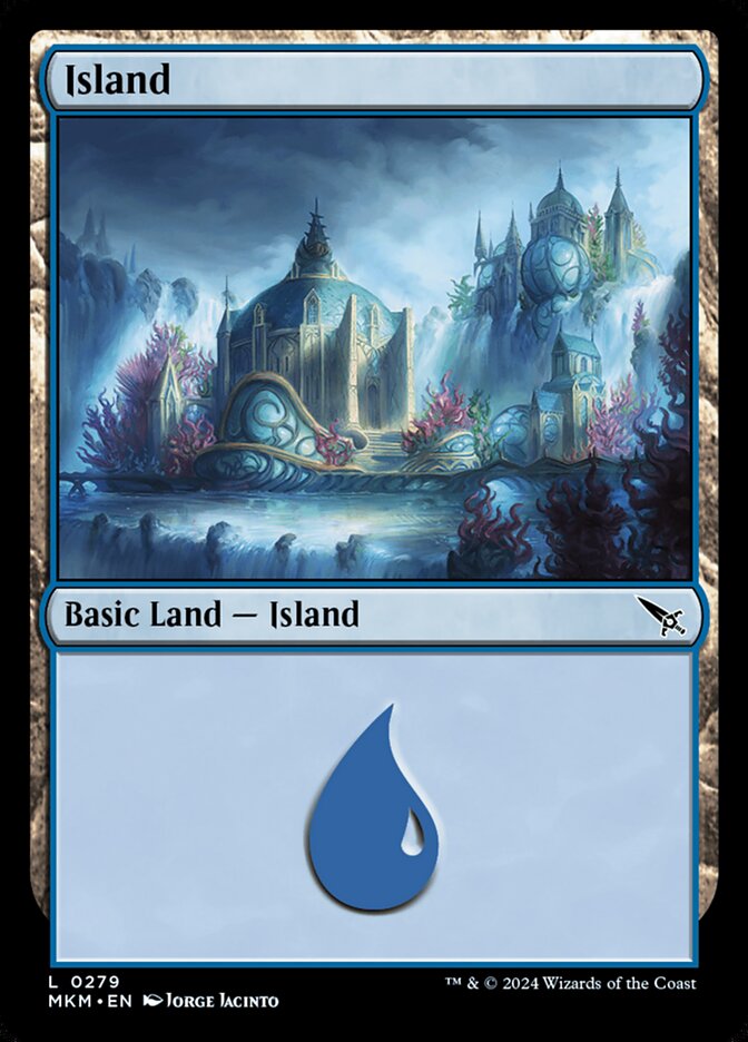 Island card front